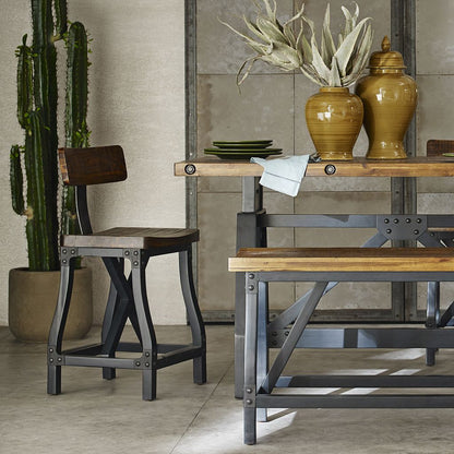Counter Stool with Back image 1
