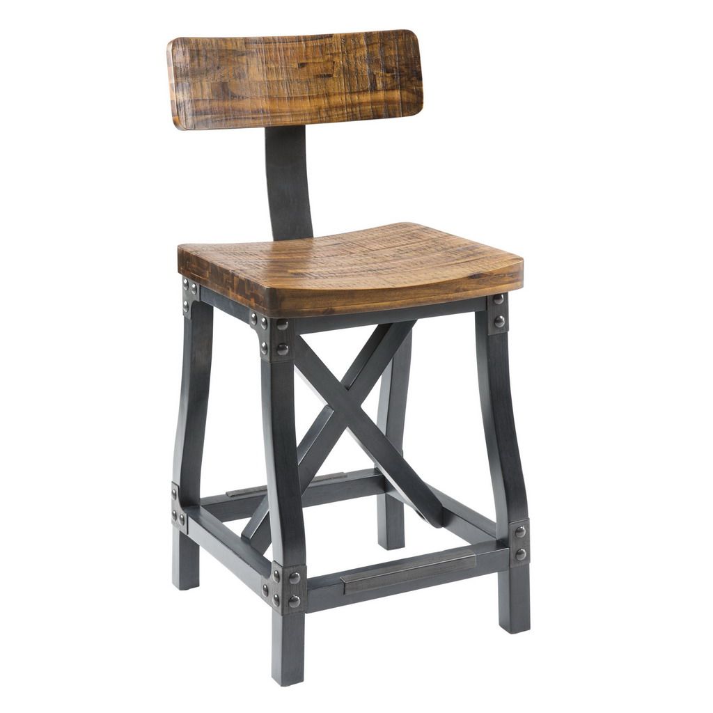 Counter Stool with Back image 6