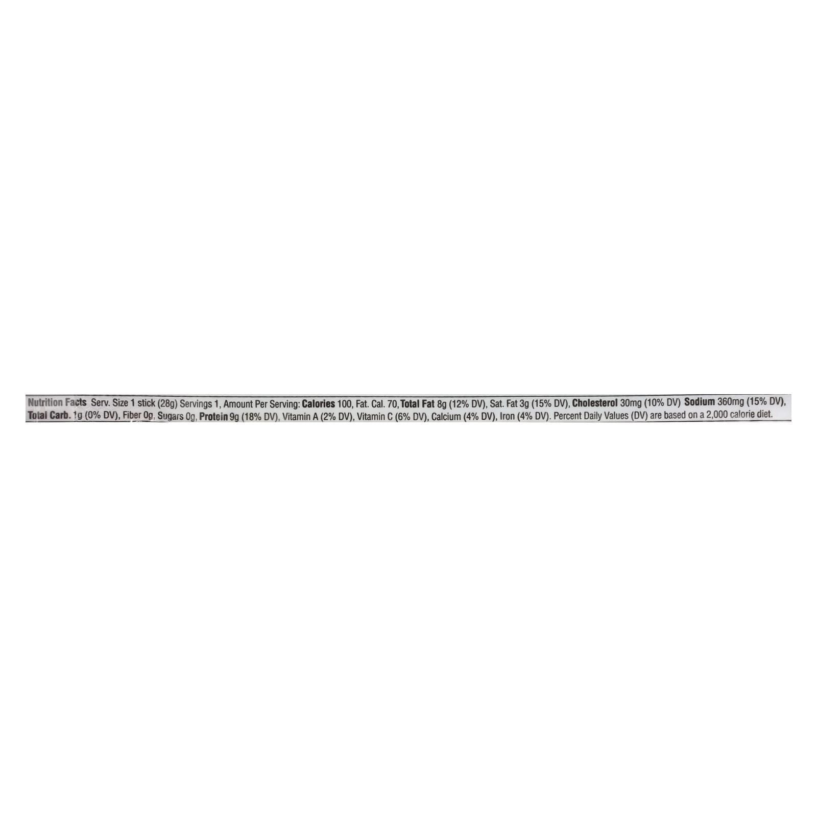 Country Archer - Jerky Beef Stick Jalapeno - Case Of 18-1 Oz image 2