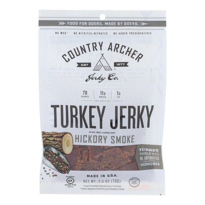 Country Archer - Jerky Turkey Hickry Smokd - Case Of 12-2.5 Oz image 1