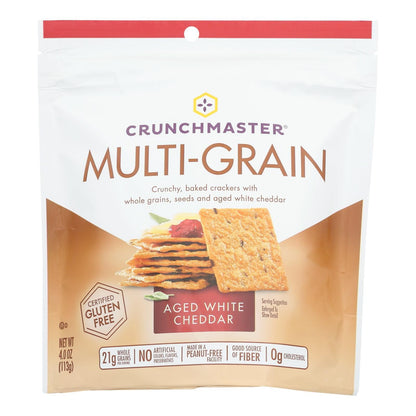 Crunchmaster - Multigrn Cracker White Chddr - Case Of 12 - 4 Oz image 1