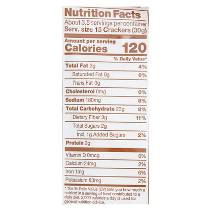 Crunchmaster - Multigrn Cracker White Chddr - Case Of 12 - 4 Oz image 2