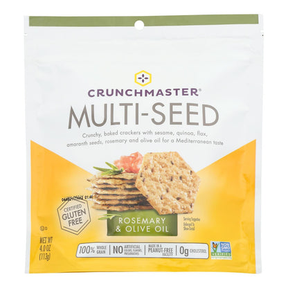 Crunchmaster - Multiseed Crckr Rsmry&olv - Case Of 12 - 4 Oz image 2