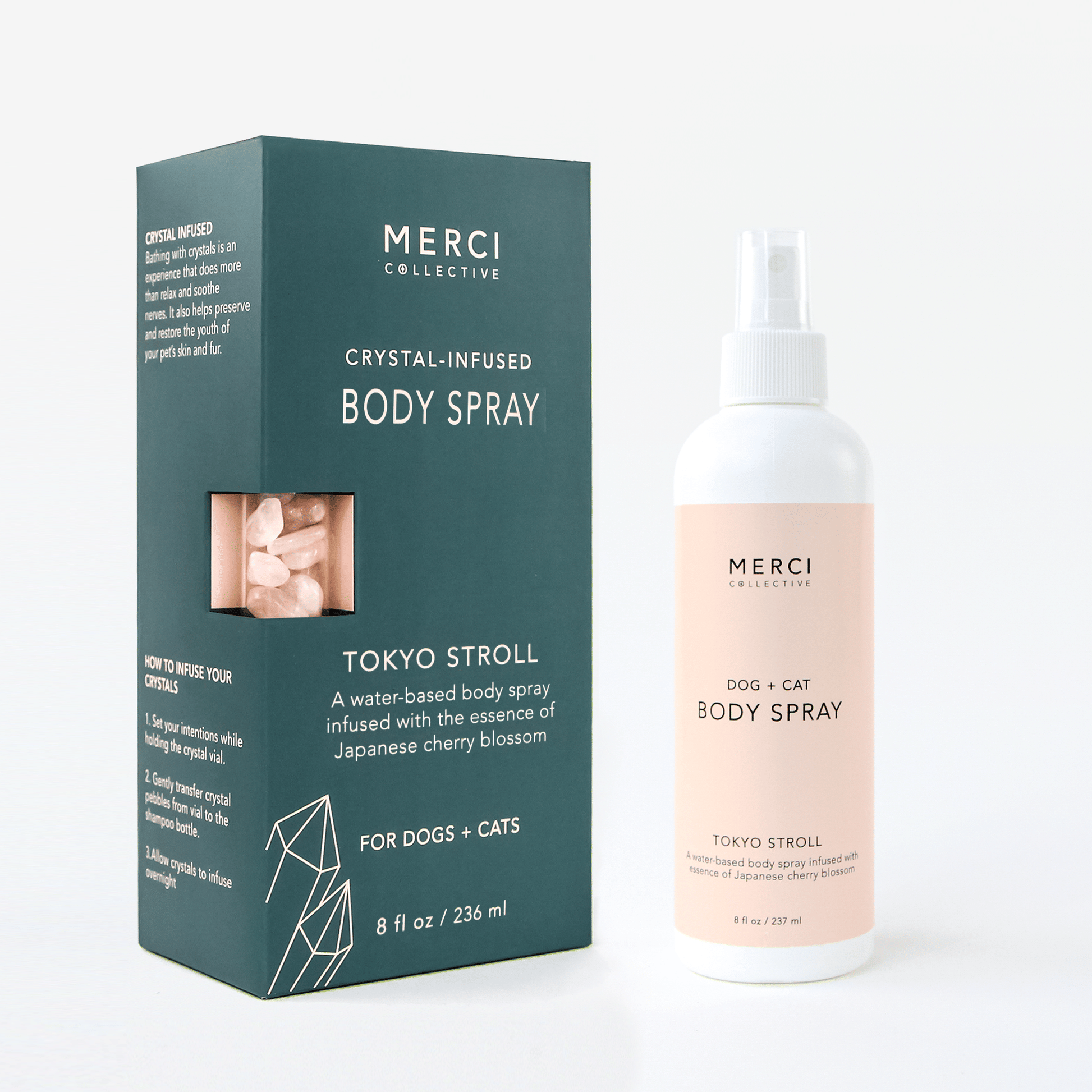 Crystal Infused Luxury Body Spray Tokyo Stroll Scent image 2