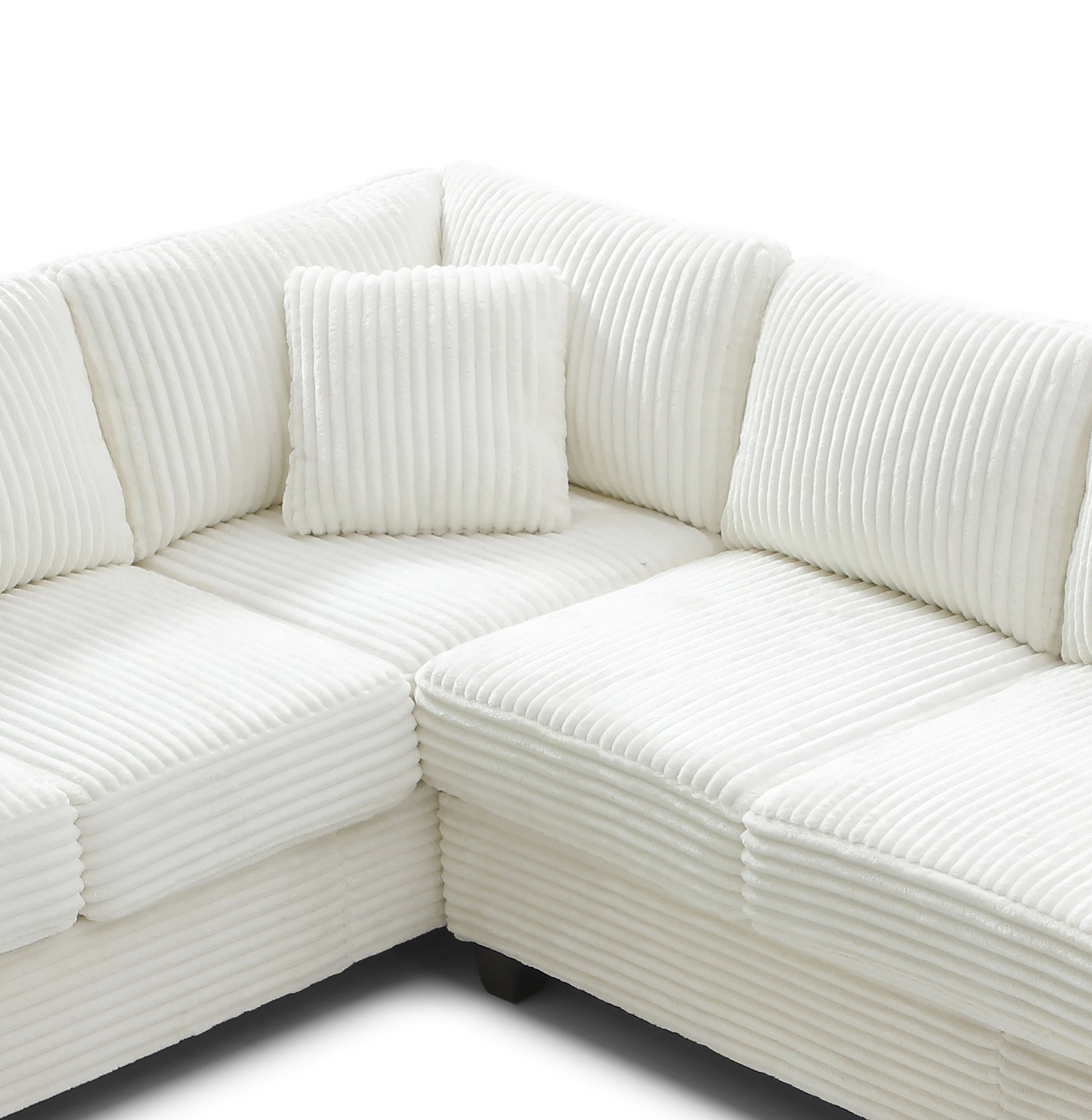 Perth G00239B-SC Sectional(Ottoman Not Include), White image 7