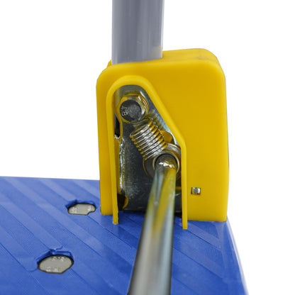 Foldable Platform Push Hand Truck Cart, 880 lbs. Weight Capacity, 2 Swivel Brake Wheels image 11