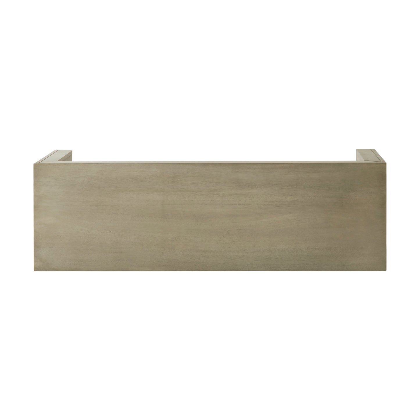 Acacia Wood Dining Bench, Light Gray Oak image 6