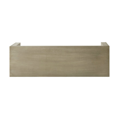 Acacia Wood Dining Bench, Light Gray Oak image 6