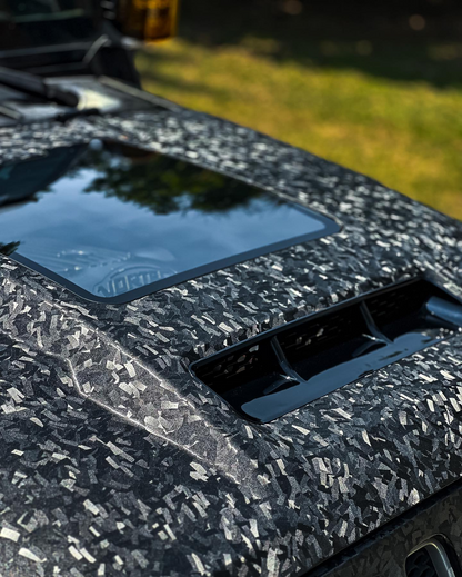 Replacement Hood Vented Heat Dispersion for 2007-2017 Jeep Wrangler JK JKU Hood Upgrade image 6