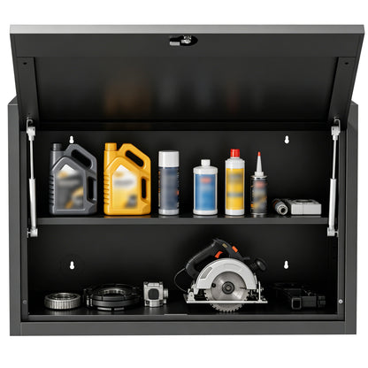 Heavy Duty Metal Wall Mounted Tool Storage Cabinet Steel Metal,Garage Storage Cabinet for Garage,Workshop,Basement,Kitchen,Assembly Required image 11
