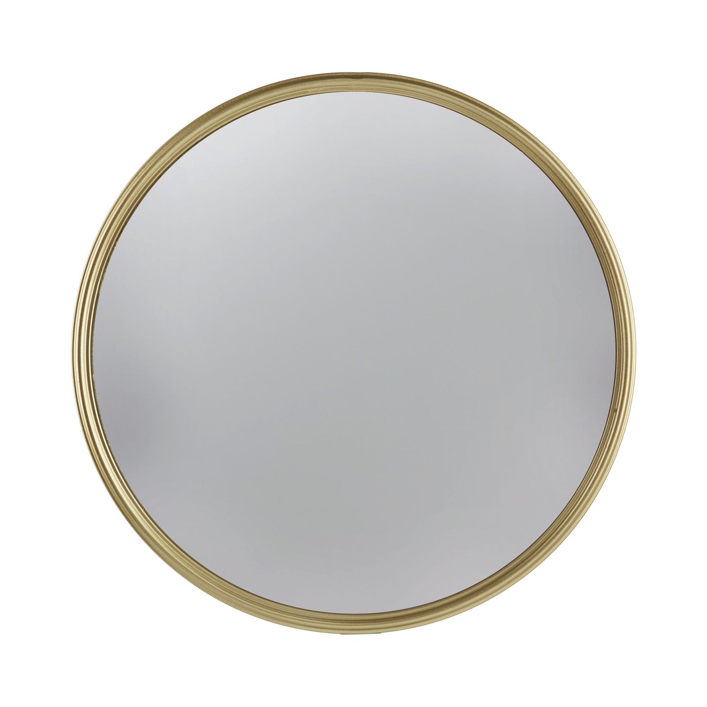 D15" Gold Round Mirror, Circle Mirror with Iron Frame for Living Room Bedroom Vanity Entryway Hallway image 2