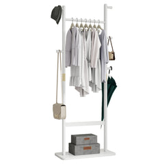 Solid Wood Coat Rack - Easy Assemble Hanger for Home Use