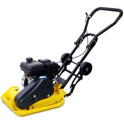 2.5HP Plate Compactor Gas 79.7cc 8200N Force Construction Concrete Tamper Machine Power Paver 19.3 x 12.6" Plate,EPA compliant image 2