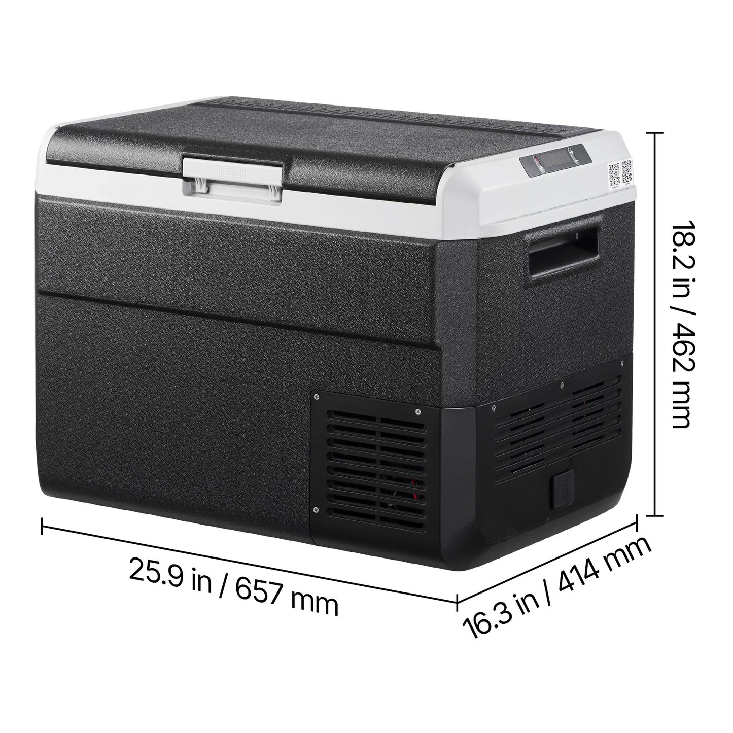 12 Volt Car Refrigerator, 52.8QT/50L Car Fridge, Portable Electric Cooler with -4℉~68℉ Adjustable Temperature, 12/24V DC and 100- 240V AC Compressor Freezer for Outdoor, Camping, Travel, RV image 11