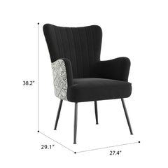 Black Accent Chair