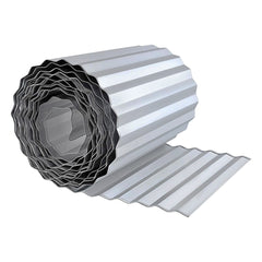 Corrugated Garden Edging 8x120 Inch - Durable Metal Edging Strips