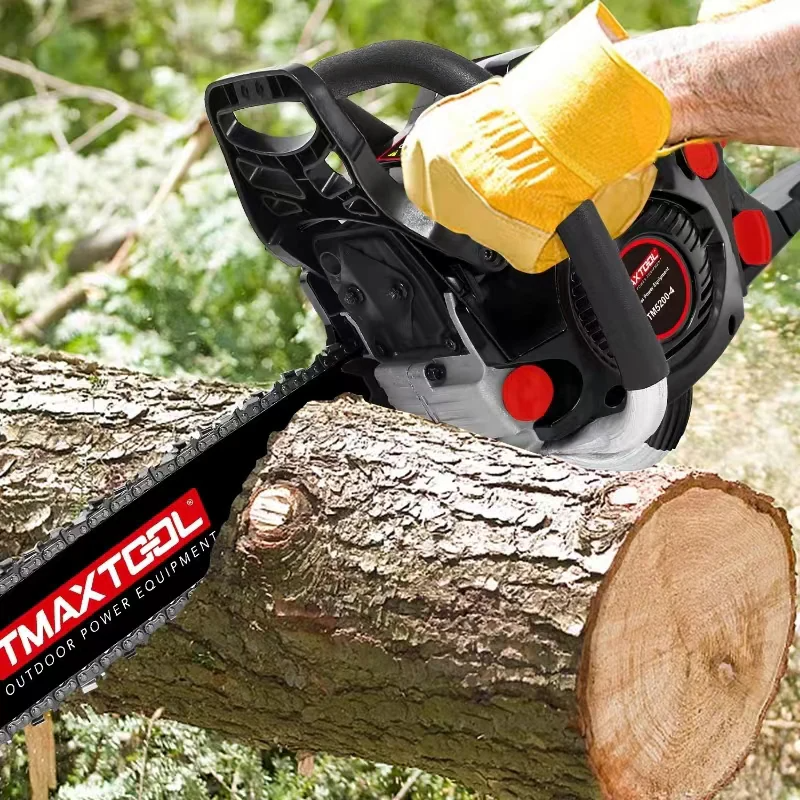TMAXTOOL 62cc Powerful 20 inch Gas Chainsaw with 2 Stroke - Perfect for Pruning, Limbing, and Sawmill Operations-black image 4