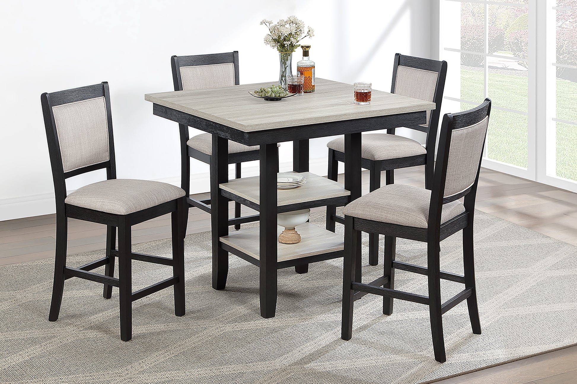 5-Piece Counter Height Set image 1
