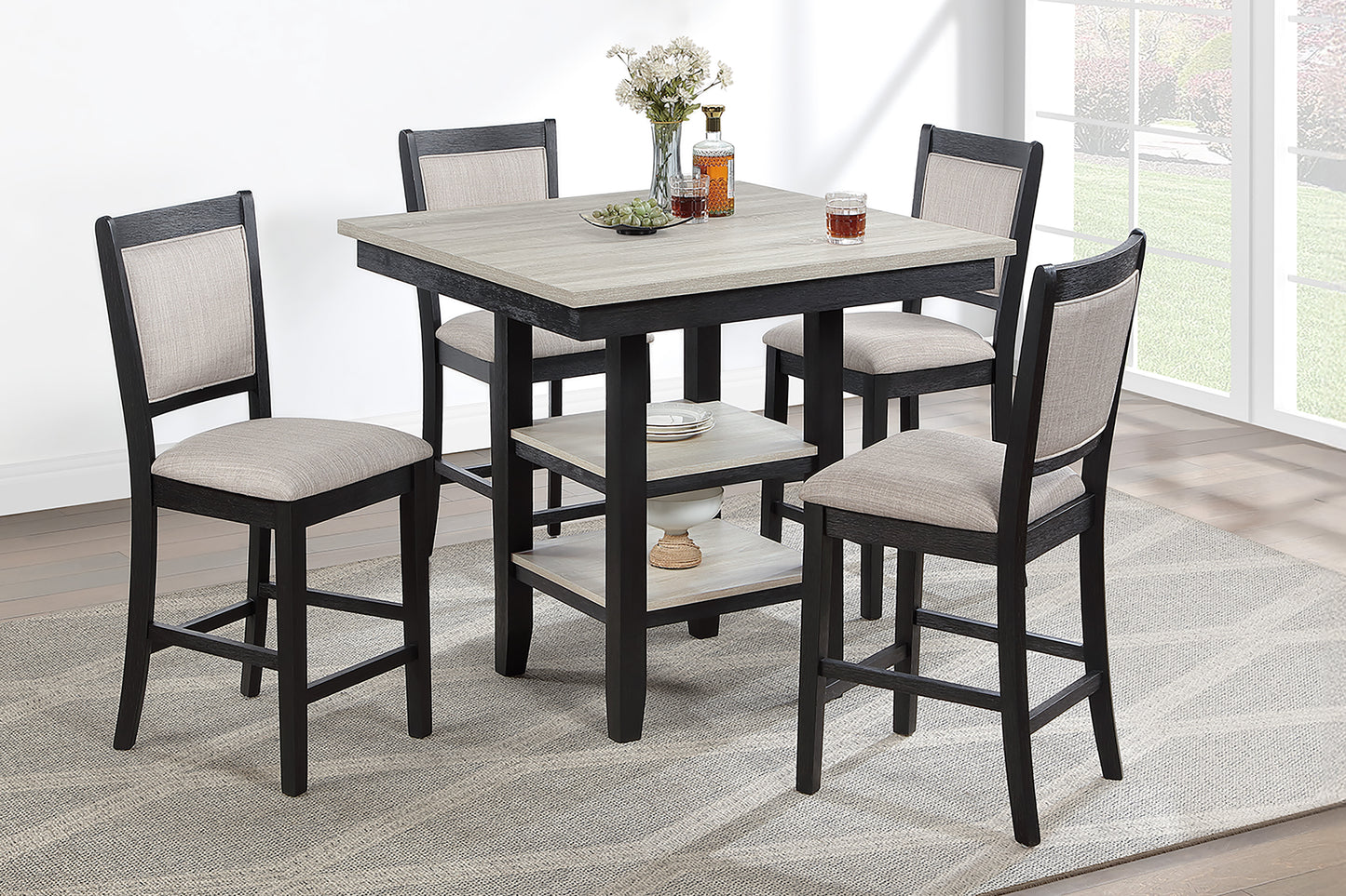 5-Piece Counter Height Set image 1