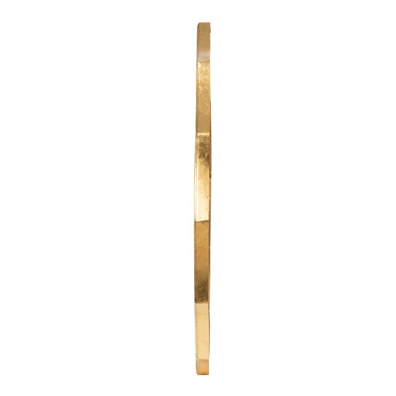 D40" Round Sunburst Wall Mirror with Gold Finish, Wall Decor Mirror for Entryway Bedroom Living Room image 15