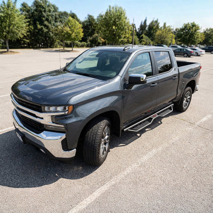 Drop Running Boards Side Steps Compatible with 2015 - 2026 Chevy Colorado & GMC Canyon Crew Cab (4 Full Size Doors),Two Stairs Design Bolt-on Side Steps Nerf Bar Black Powder Coated image 5