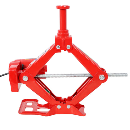 3Ton 12V Electric Car Scissor Jack Kit, Heavy Duty Portable Auto Lift Floor Jack, Roadside Emergency Tire Changing Tool for Sedans & SUVs image 9