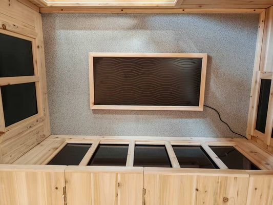 Portable Hemlock Far-infrared heater for sauna rooms image 1