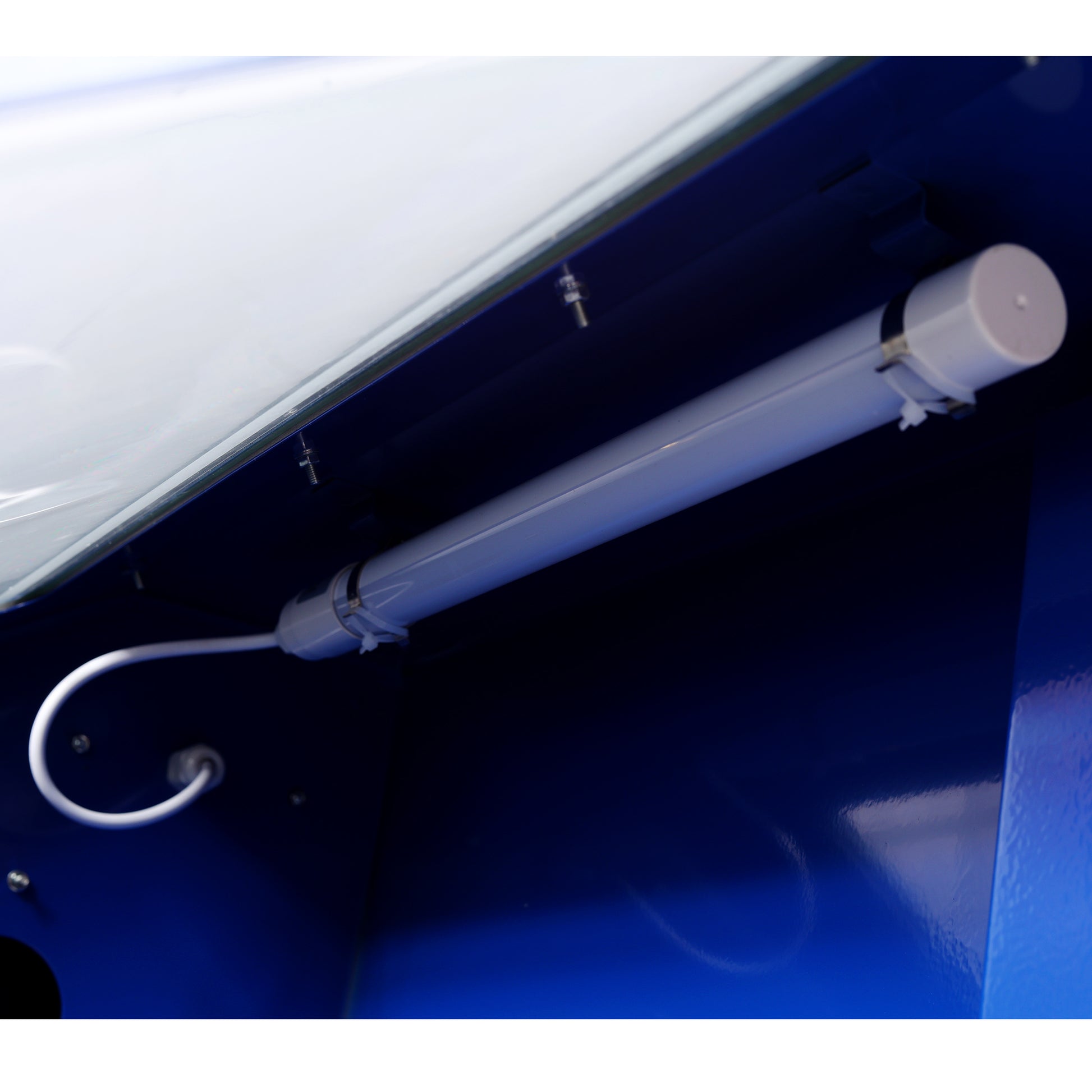 110L Bench Top Sandblast Cabinet,Ergonomic and Compact Design for Precise Sandblasting, with Heavy Steel Construction and Built-in Blast Gloves for No Sand Leakage, Bright LED Lighting System image 12