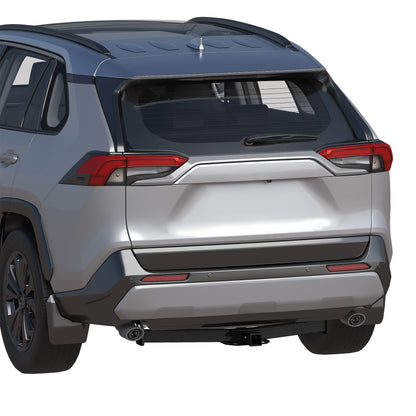 Heavy Duty Carbon Steel Class 3 Trailer Hitch 2 " Receiver Fit For 2006–2018 Toyota RAV4 675 ibs Tongue Weight 4500 lbs WD Capacity image 8