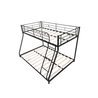 Metal Twin over Full Bunk Bed/ Heavy-duty Sturdy Metal/ Noise Reduced/ Squeak Free/ Wooden Slat/ No Box Spring Needed image 6