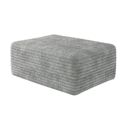 Y159-OTTOMAN-GREY ottoman grey image 1
