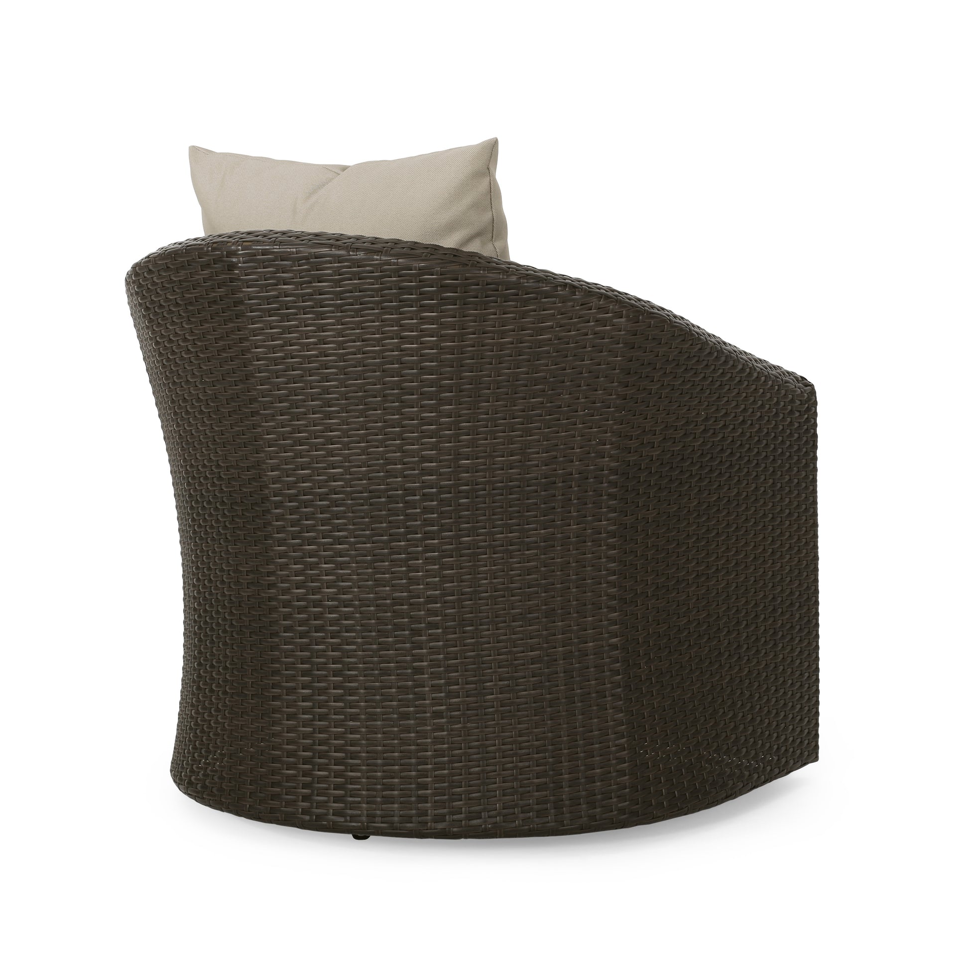Outdoor Aluminum Frame Wicker Swivel Chair (old sku N757P186009B) image 8