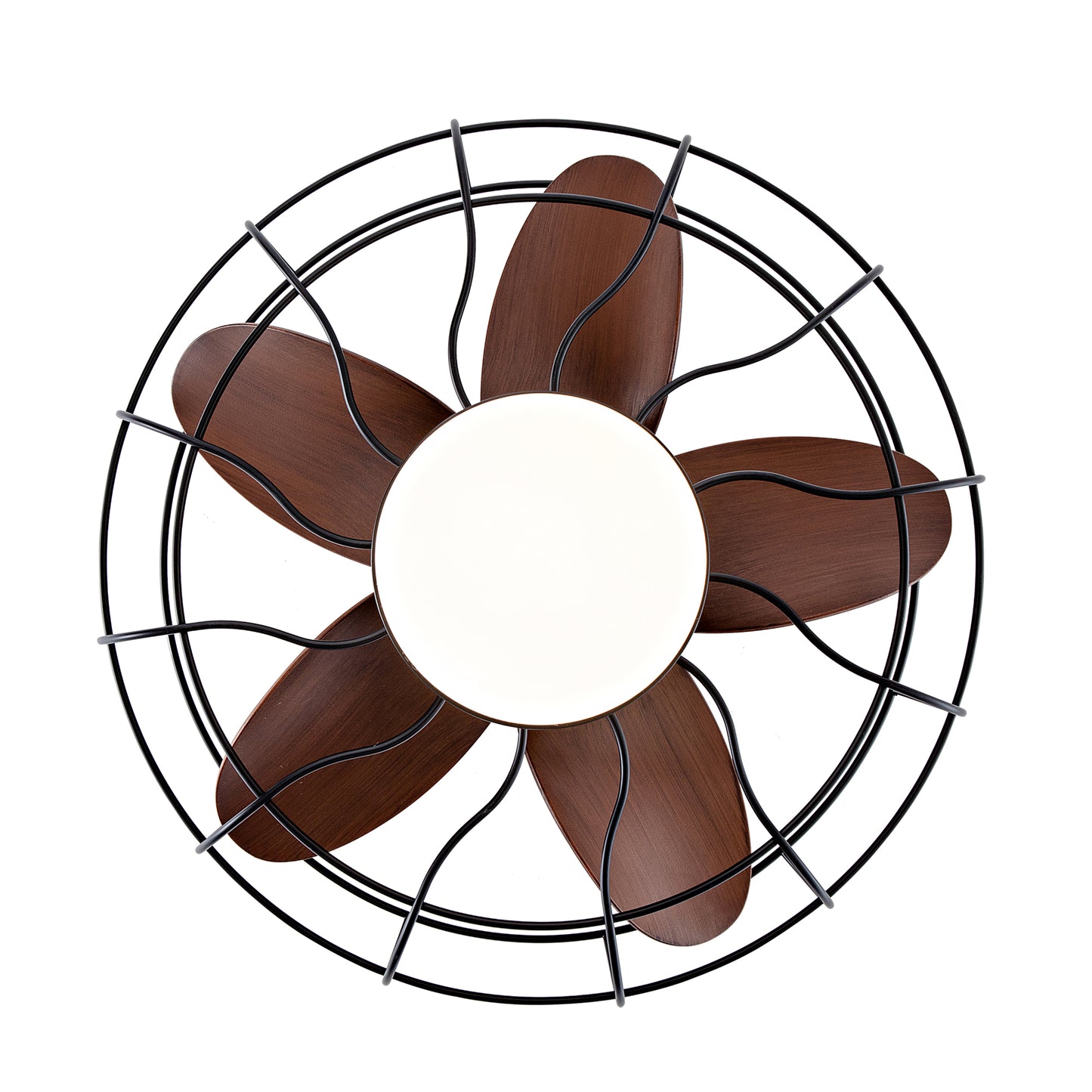 20" Outdoor Ceiling Fan with Lights for Patios, Gazebo and Pergola. Plug in Gazebo Ceiling Fan with Remote Control, Waterproof Caged Hanging Fans with Hook and strap image 8