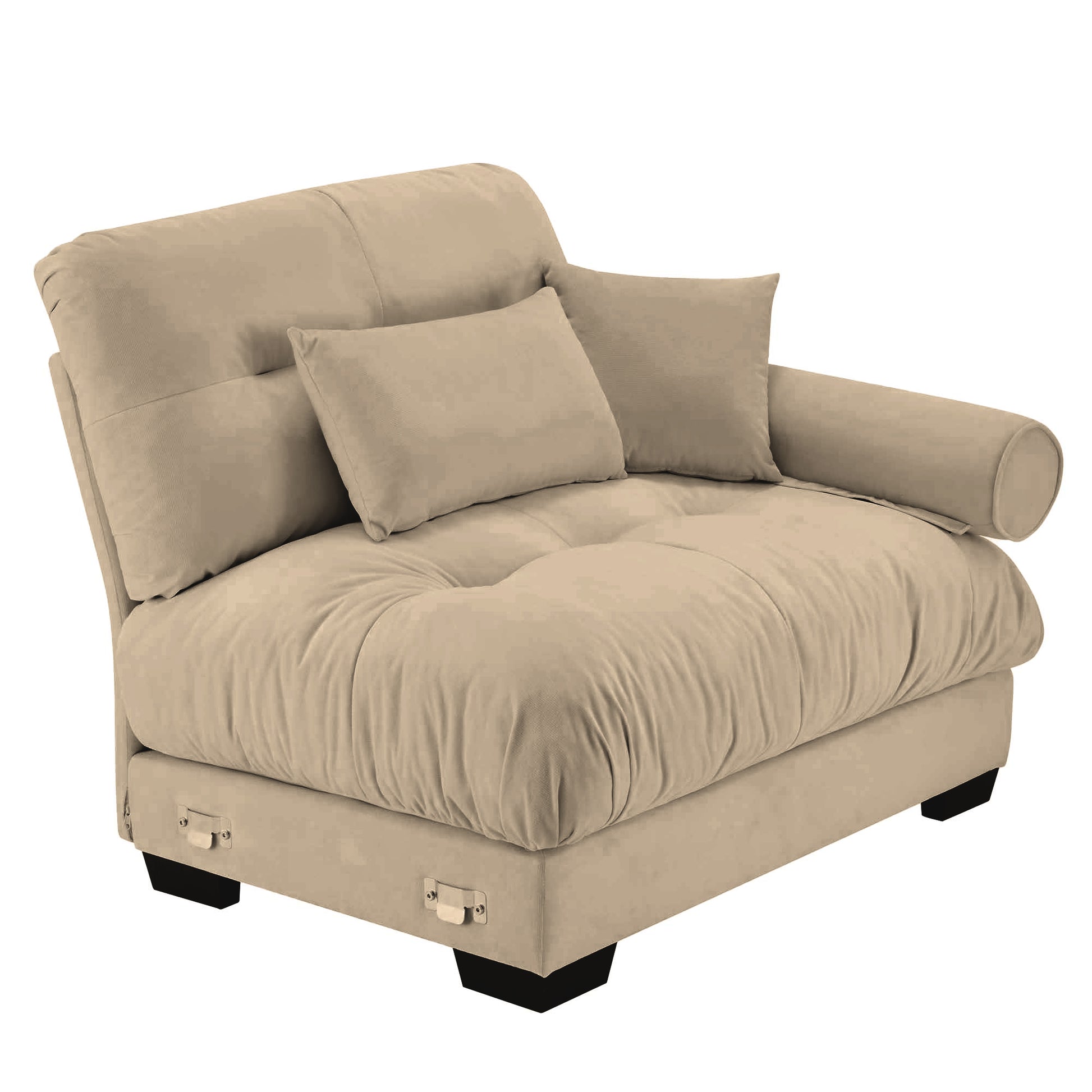 Milano Sofa RSF W/3 pillows - Beige image 3