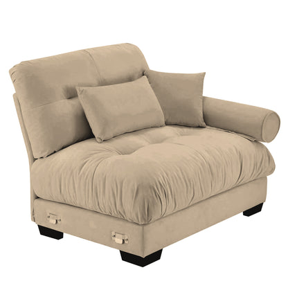 Milano Sofa RSF W/3 pillows - Beige image 3