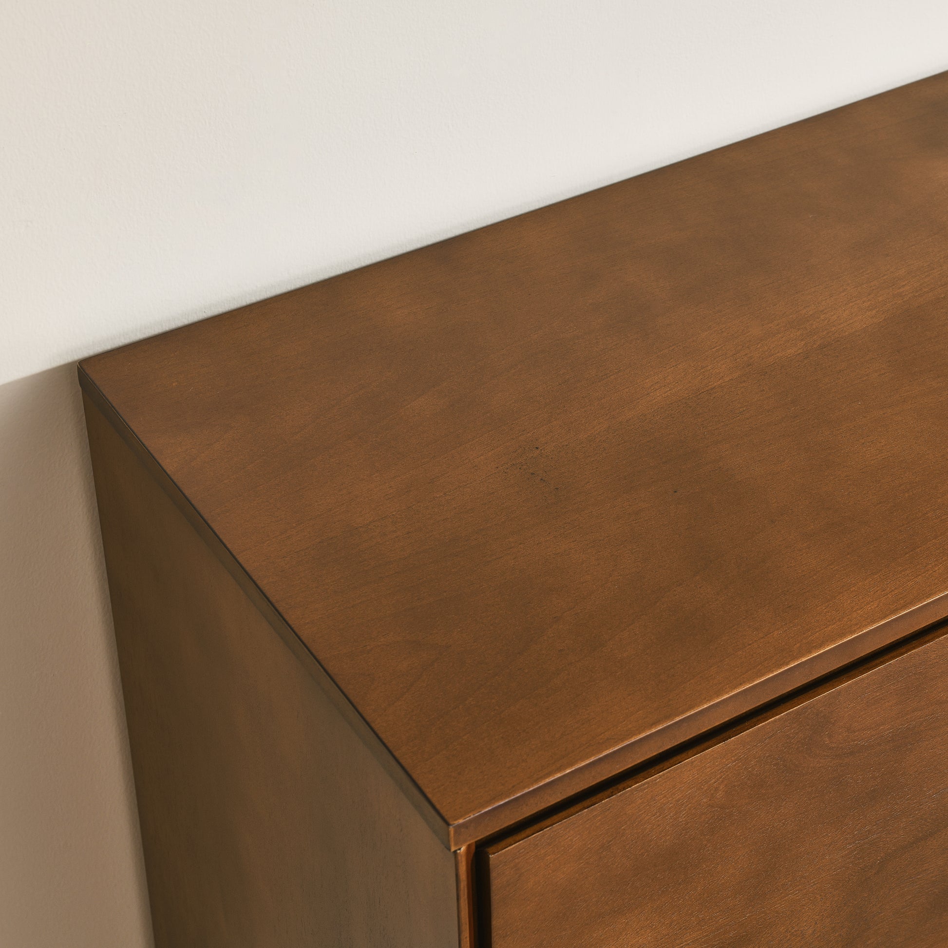 47.3" Mid Century Modern Sideboard Buffet Cabinet with Storage, Storage Cabinet with 2 Doors and 3 Drawers for Kitchen Dining Living Room, Accent Console Table, Walnut image 9