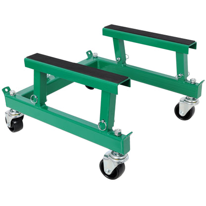 ATV Motorcycle Engine Cradle Dolly 1500lbs,Green image 2