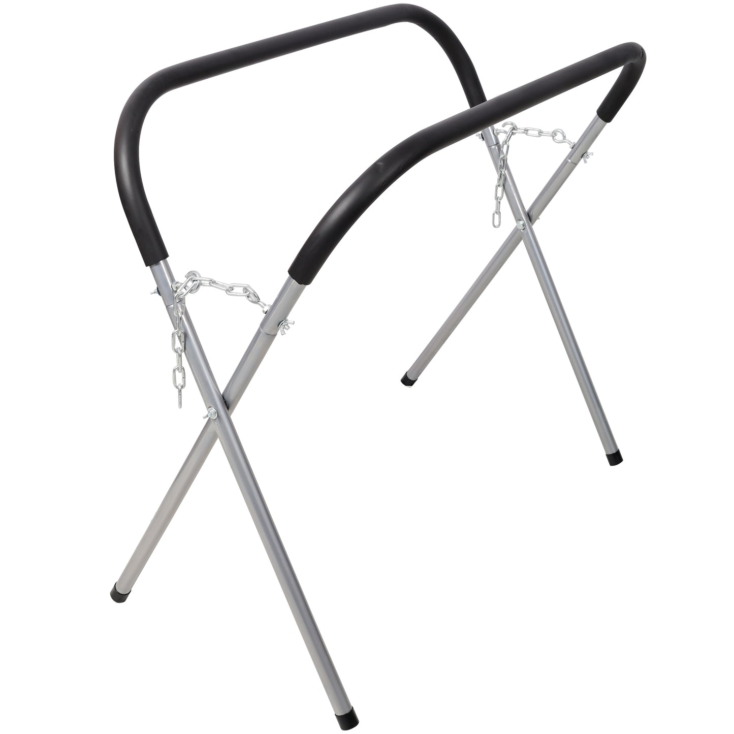 Heavy Duty Folding Work Stand - Folded for Storage