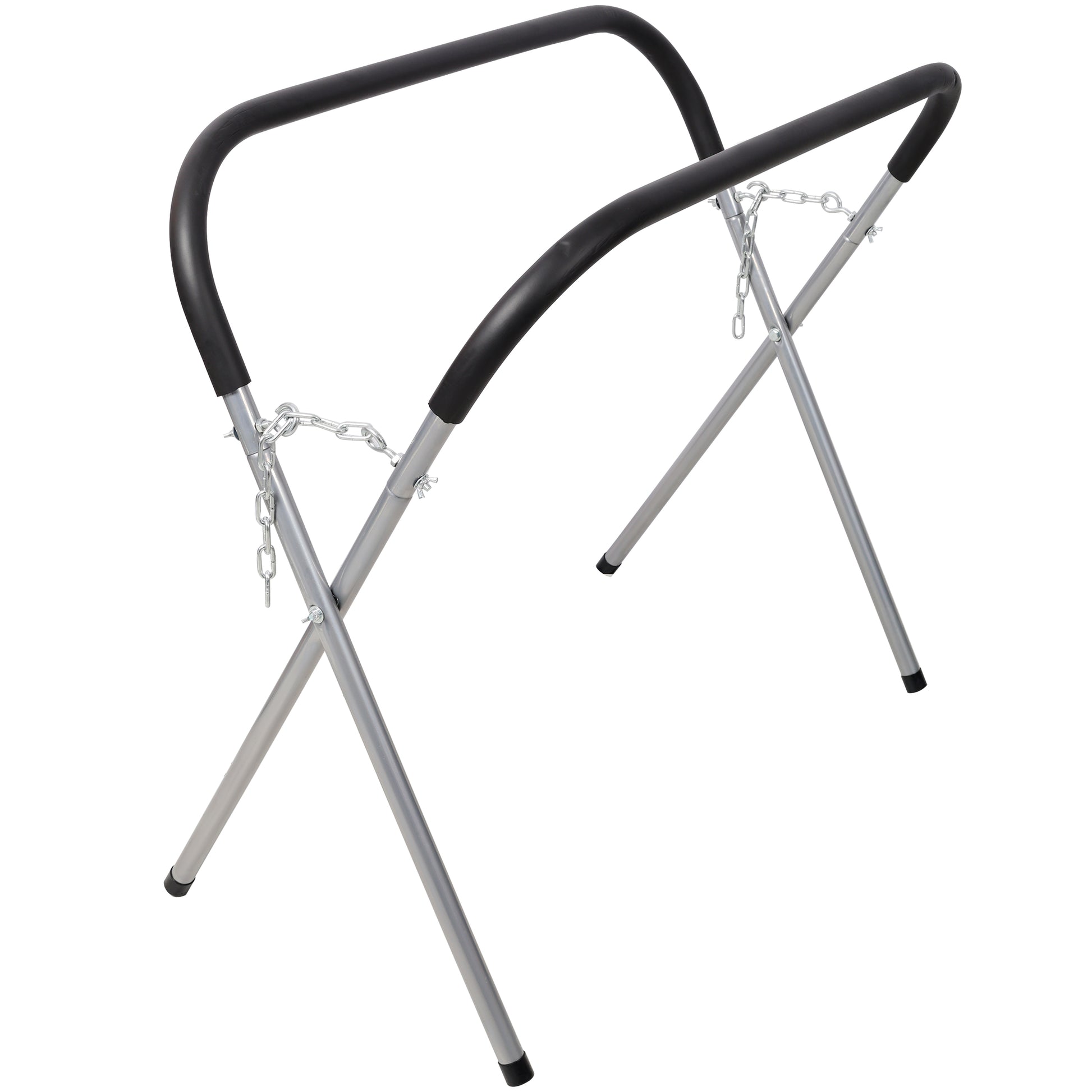 Heavy Duty Folding Work Stand - Folded for Storage