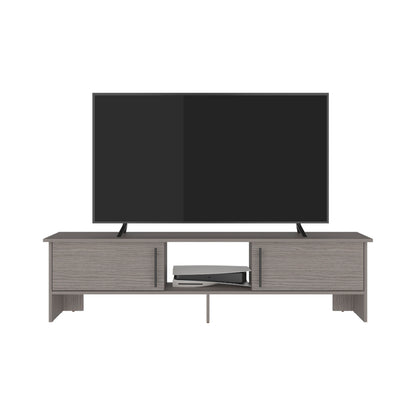 Noe Thornevia 65" Entertainment Stand – Modern TV Console with Open Storage Shelves image 5