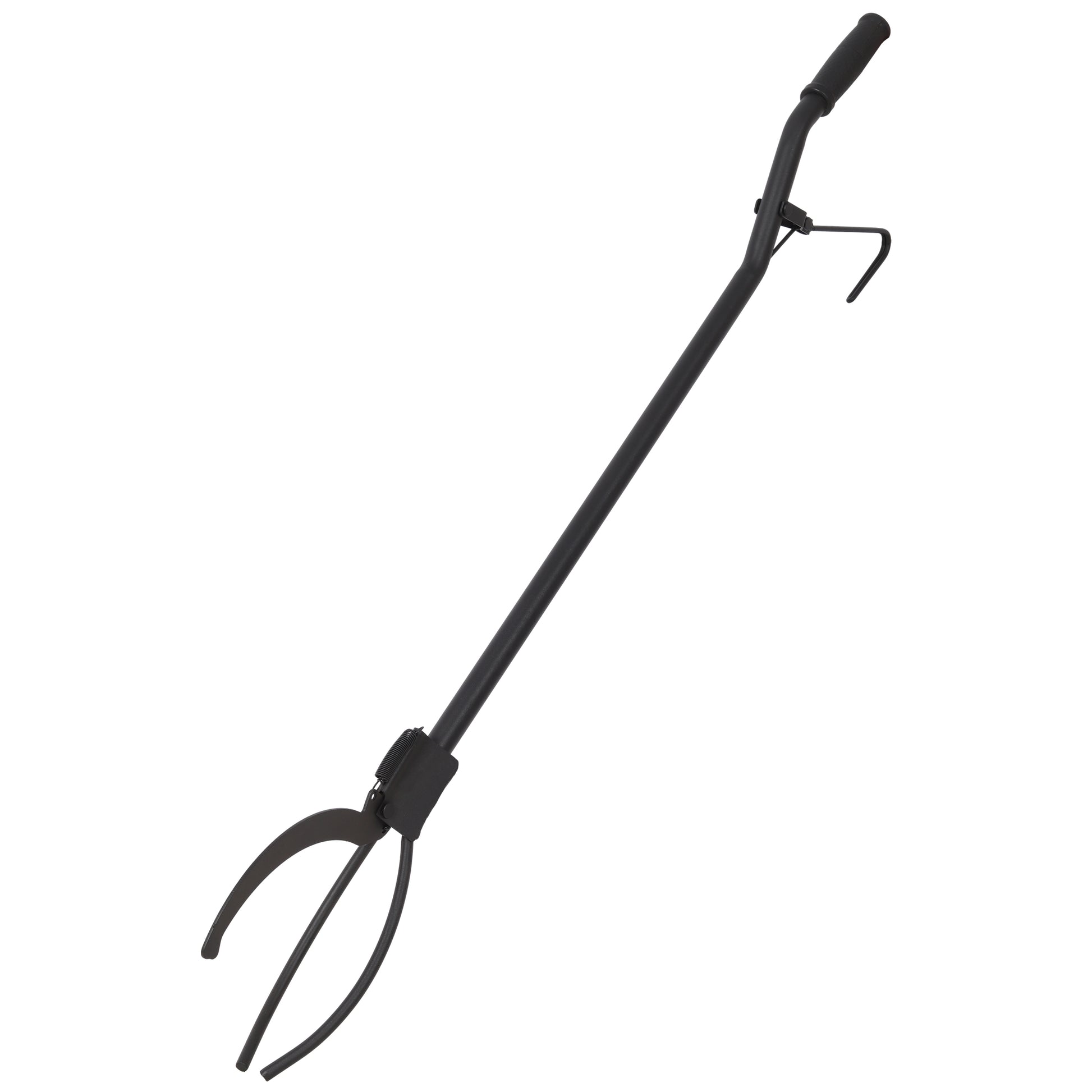 36 Inch Heavy Duty Fire Log Grabber with 3 Prong & Spring Handle, Fire Tongs Poker Tool for Campfire, Fireplace & Fire Pit image 3