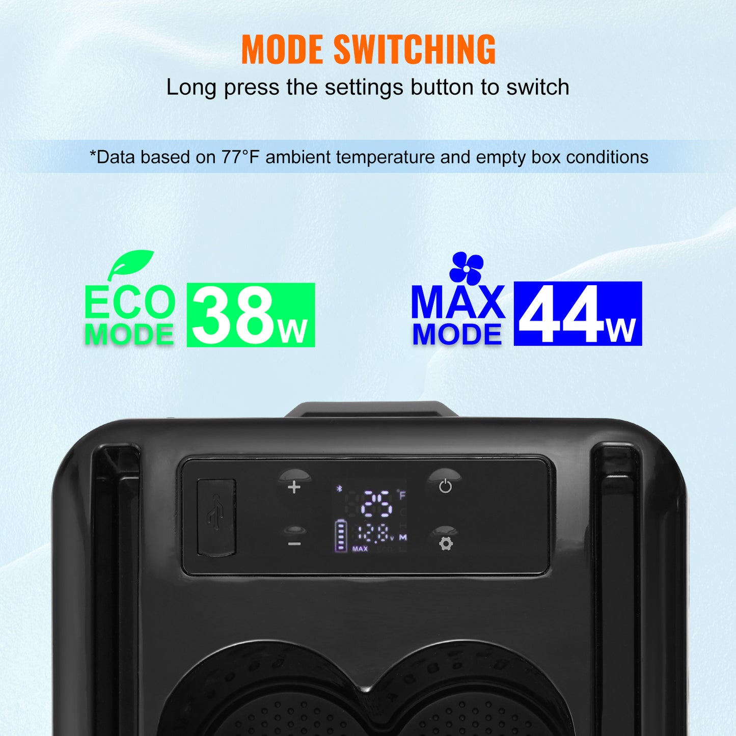 Car Refrigerator, 12 Volt Car Armrest Refrigerator Fridge, 15 L Single Zone Portable Freezer, -4℉-68℉ Adjustable Range, 12/24V DC and 100-240V AC Compressor Cooler for Outdoor, Camping image 8