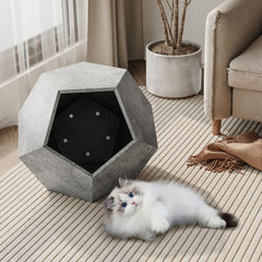 Modern Pet Furniture Cat Carrier Side Table - Multifunctional MDF