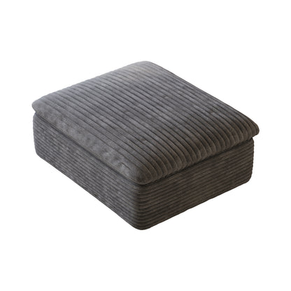 1 Ottoman,Dark Grey image 8