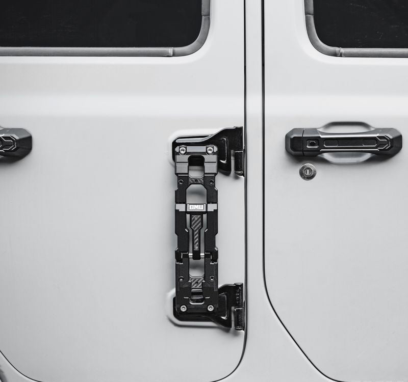 OMU Genesis Series Door Hinge Step Aluminum Door Hinge Step Folding Foot Pedal Side Ladder Compatible with 2007-2017 Jeep Wrangler JK,2018-2026 Jeep Wrangler JL & 2020-2026 Jeep Gladiator image 11