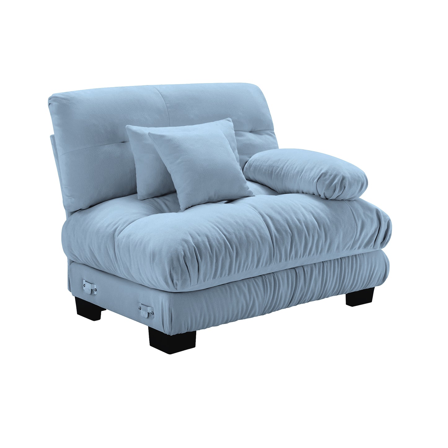 Pariss Sofa RSF W/2 pillows - Blue image 2