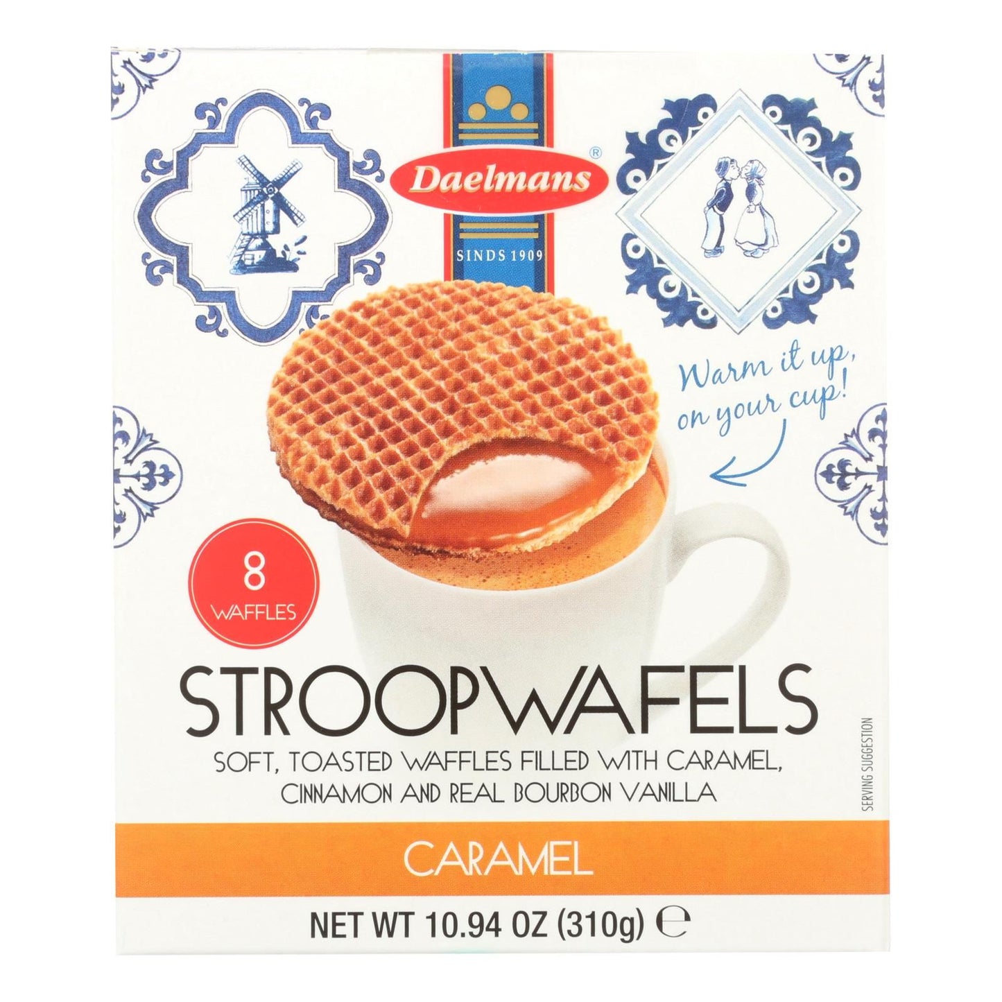 Daelmans, Stroop Wafels, Caramel - Case Of 8 - 10.94 Oz image 1