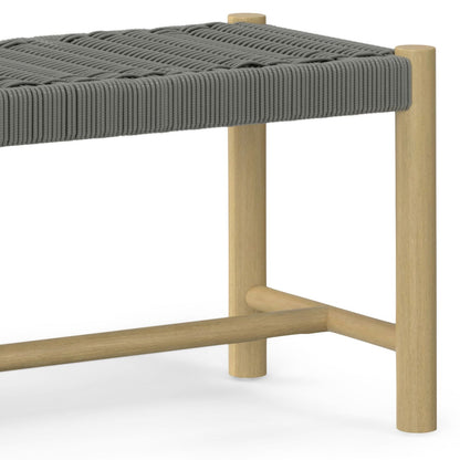 Dahlia - Outdoor Indoor Bench - Grey image 8