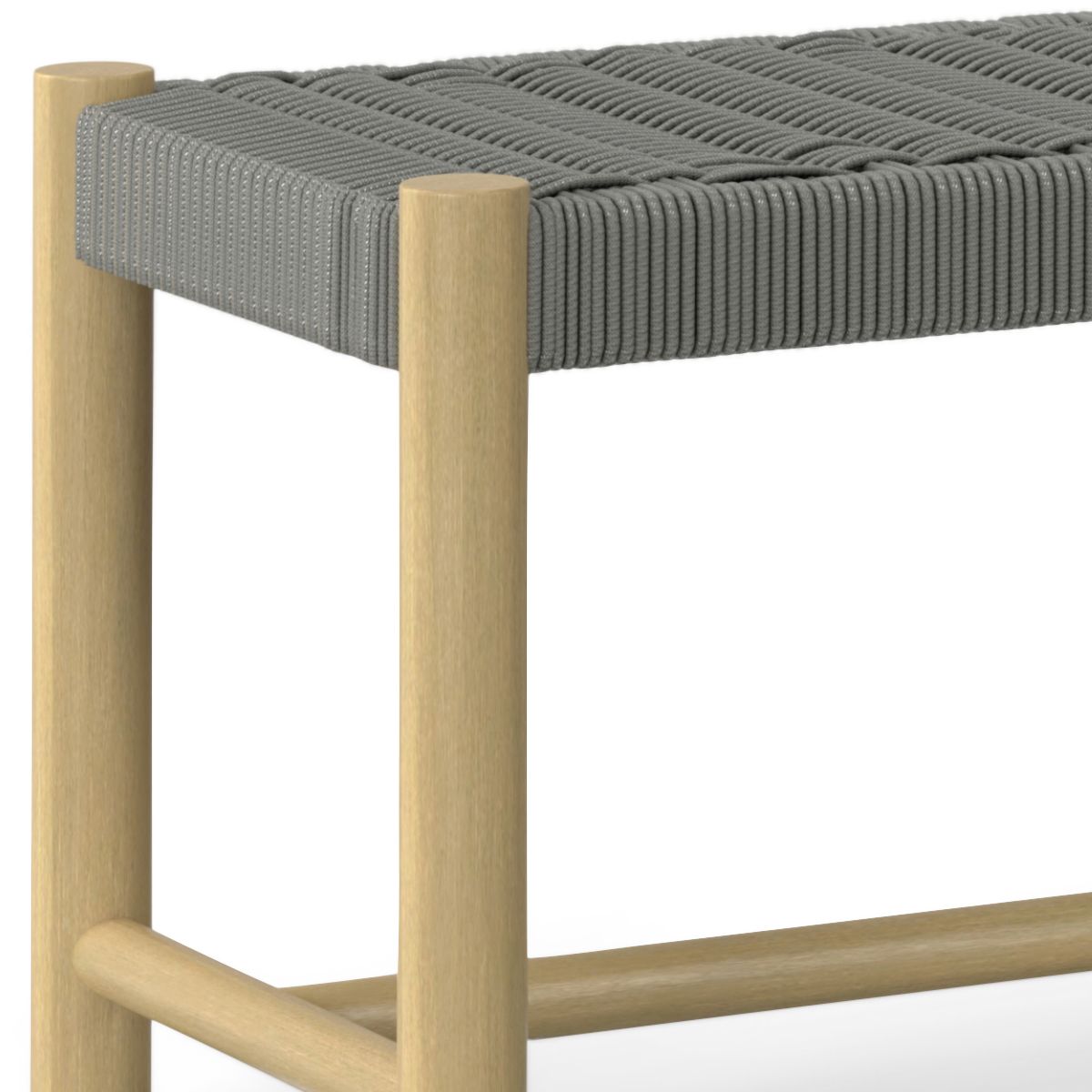 Dahlia - Outdoor Indoor Bench - Grey image 4