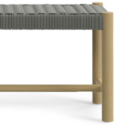 Dahlia - Outdoor Indoor Bench - Grey image 6